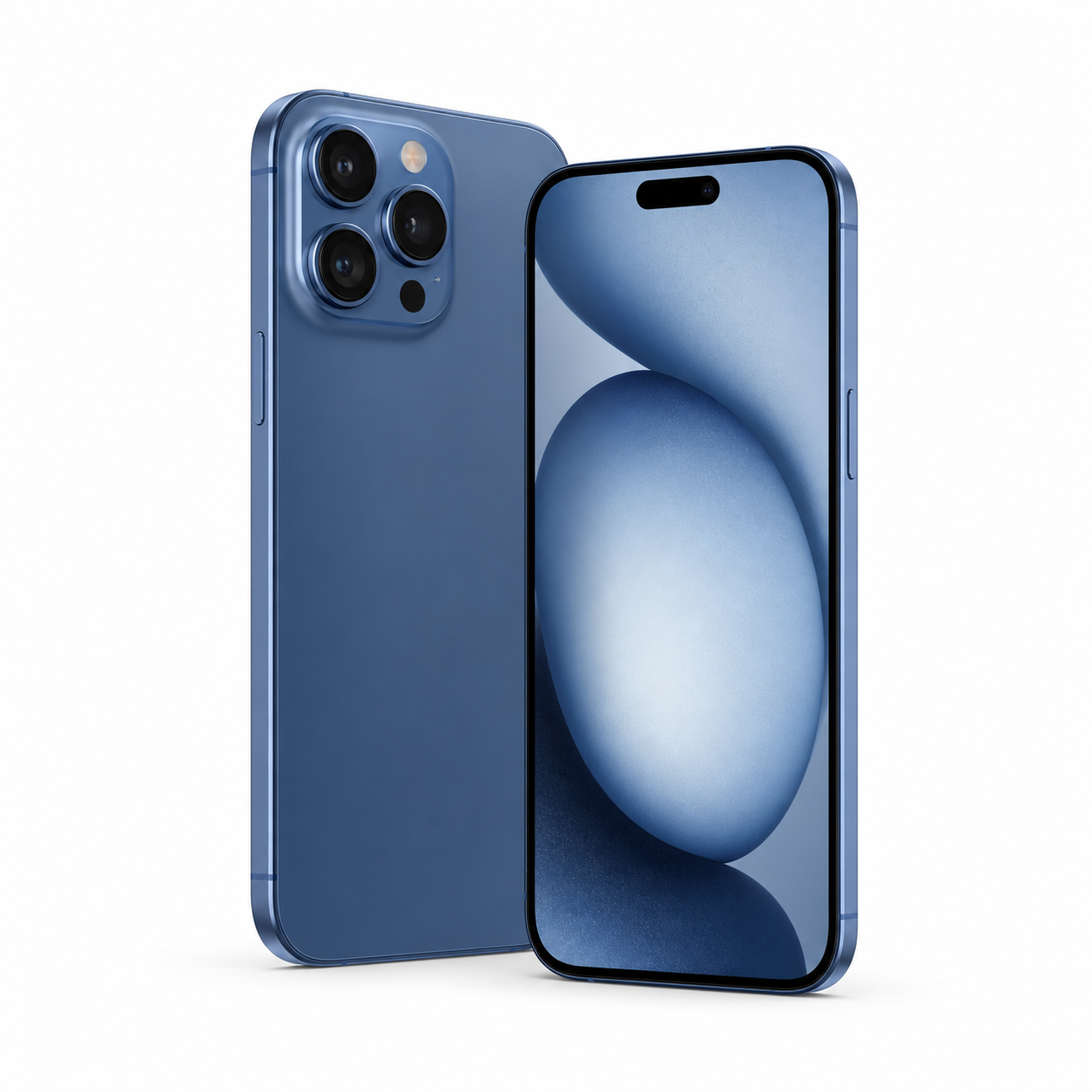 Smartphone Pro reconditionne bleu triple camera DIDO Technologie