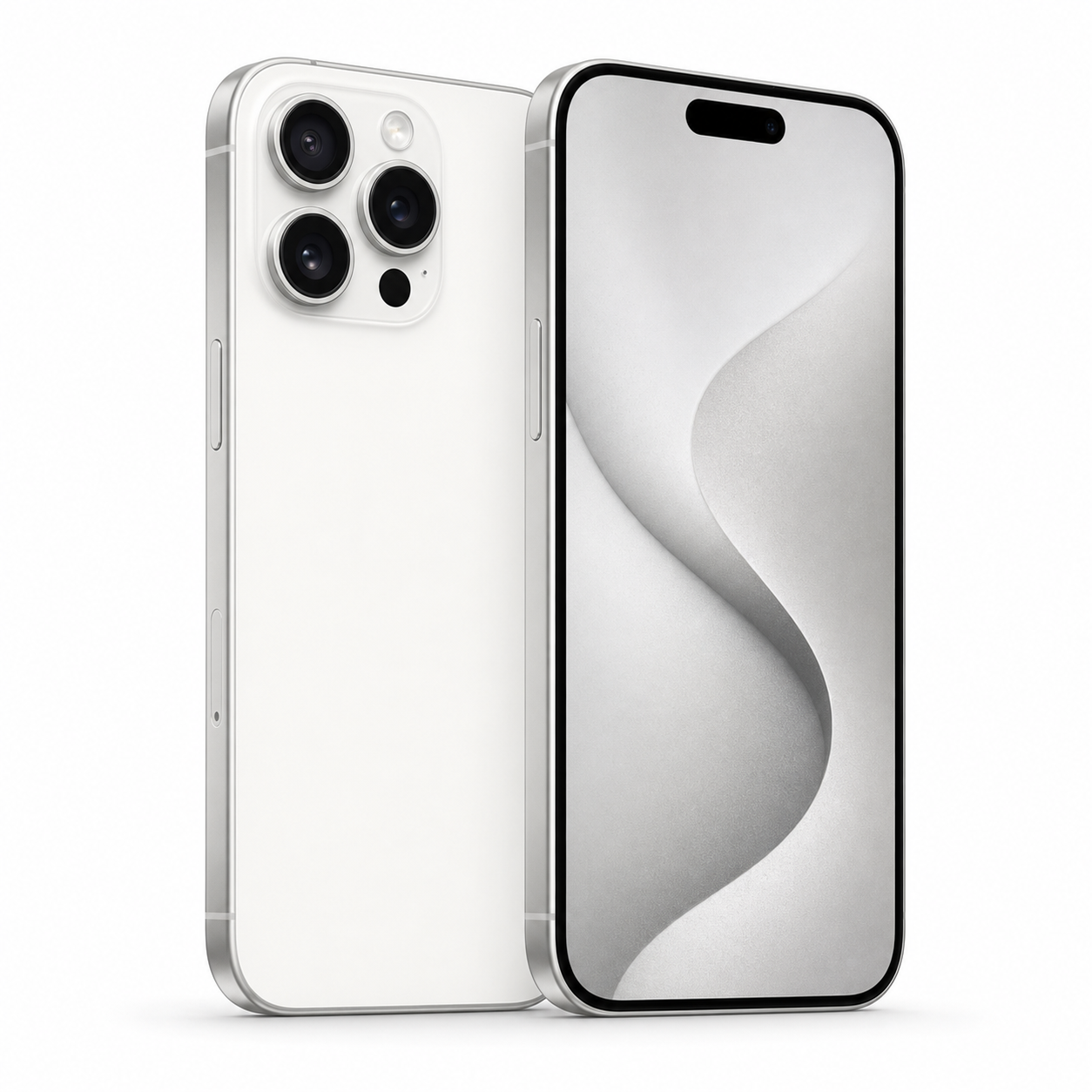 Smartphone Pro reconditionne blanc triple camera DIDO Technologie