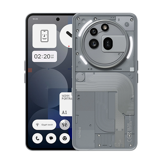 Nothing Phone 3a Pro 5G Dual Sim 12GB RAM 256GB - Grey 256GB Grey Neuf DIDO-technologie