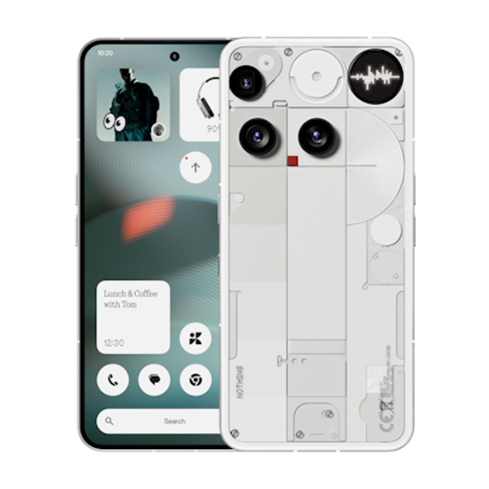 Nothing Phone 3 5G Dual Sim 12GB RAM 256GB - White 256GB White Neuf DIDO-technologie