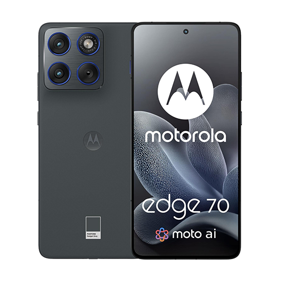 Motorola XT2601-2 Moto Edge 70 5G 12GB RAM 512GB - Gadget Grey 512GB Gadget Grey Neuf DIDO-technologie