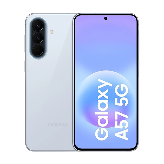Samsung Galaxy A57 A576 5G Dual Sim 12GB RAM 512GB - Icy Blue 512GB Icy Blue Neuf DIDO-technologie