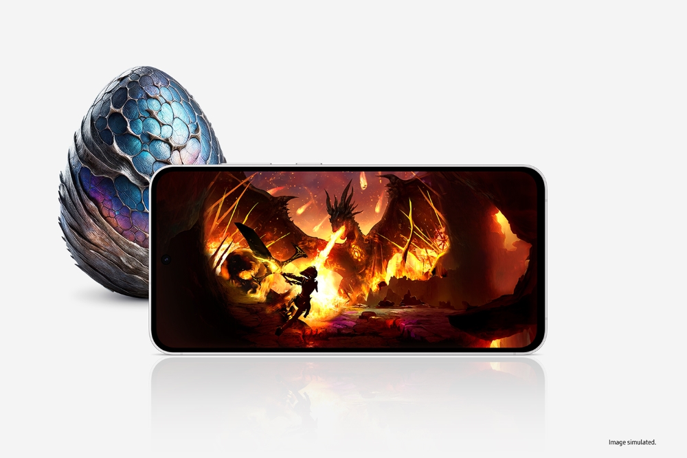 Samsung Galaxy S24 FE 5G Graphite reconditionné - écran et performances