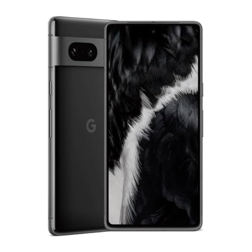 Google Pixel 7 Obsidienne – vues avant et arrière