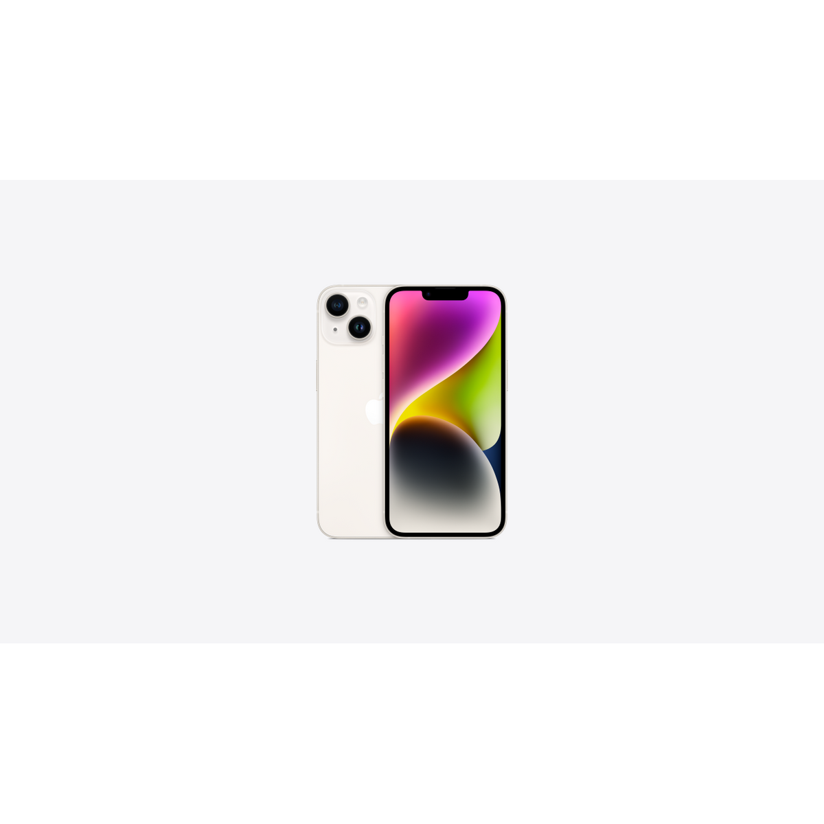 iPhone 14 128 Go Lumière stellaire reconditionné A+